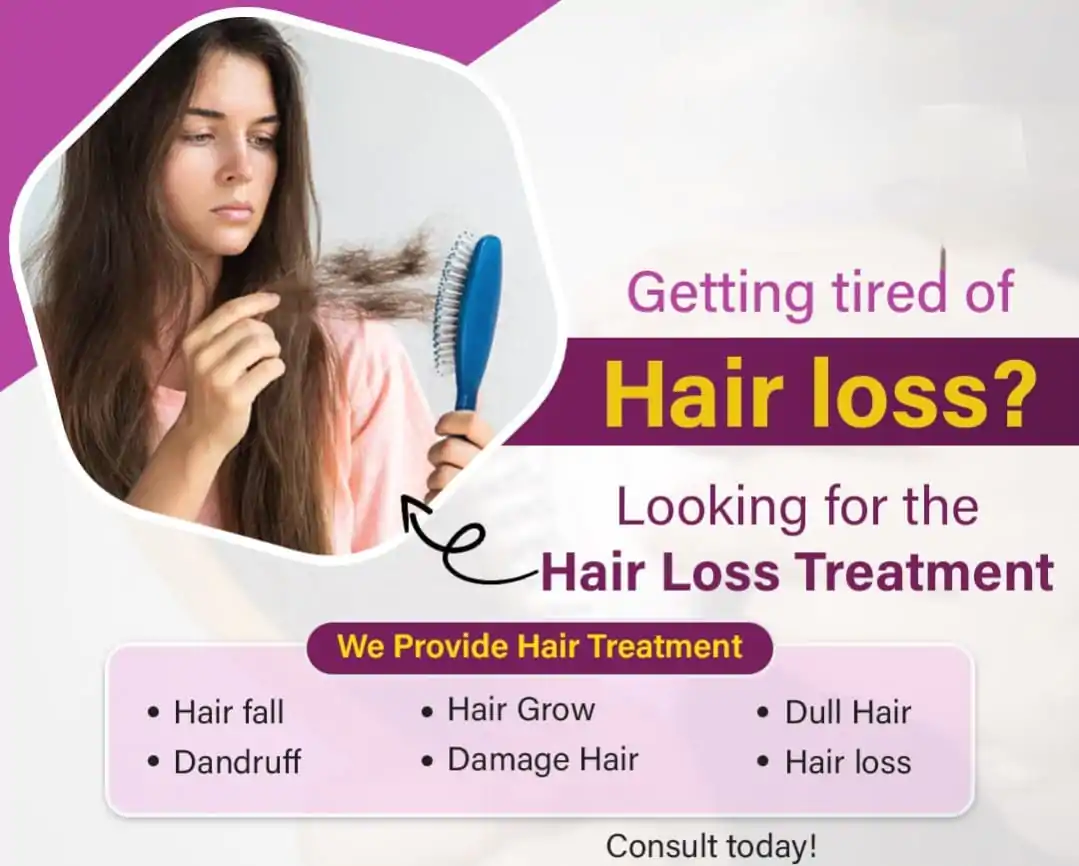 Hair Treatment Banner